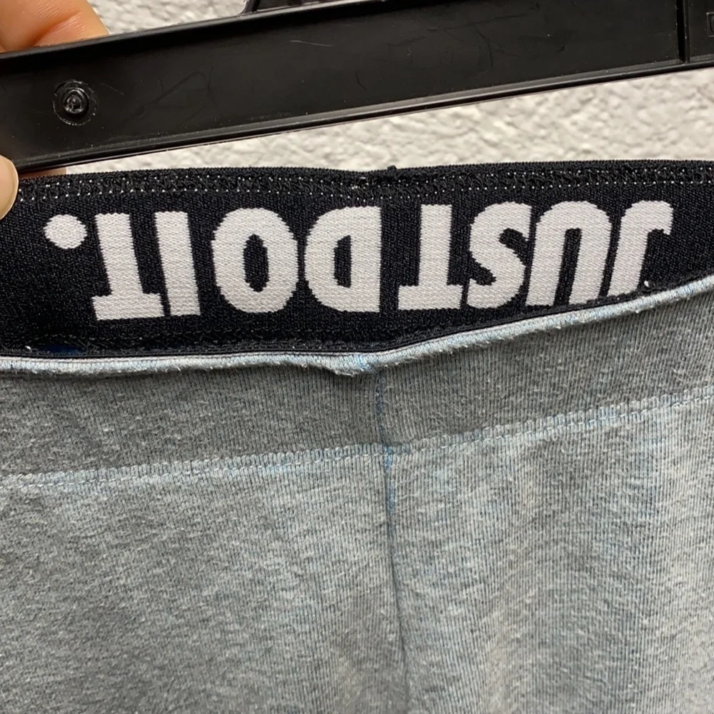 Nike Foldover Capris grey and blue small